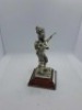 5 x Royal Hampshire & English Minitures Pewter & Silver Plated Figures, See Description for more information. - 2