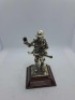 5 x Royal Hampshire & English Minitures Pewter & Silver Plated Figures, See Description for more information. - 9