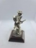 5 x Royal Hampshire & English Minitures Pewter & Silver Plated Figures, See Description for more information. - 10
