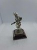 5 x Royal Hampshire & English Minitures Pewter & Silver Plated Figures, See Description for more information. - 11