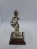 4 x Royal Hampshire & English Minitures Pewter & Silver Plated Figures, See Description for more information. - 2