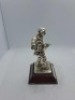 4 x Royal Hampshire & English Minitures Pewter & Silver Plated Figures, See Description for more information. - 6