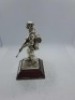 4 x Royal Hampshire & English Minitures Pewter & Silver Plated Figures, See Description for more information. - 7