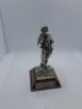 4 x Royal Hampshire & English Minitures Pewter & Silver Plated Figures, See Description for more information. - 9