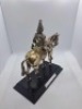 Royal Hampshire Art Foundry the blues and royals pewter with golden tint sword needs fixing (RARE) - 3