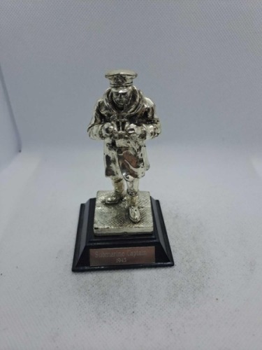 5 x Royal Hampshire & English Minitures Pewter & Silver Plated Figures, See Description for more information.