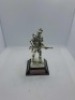5 x Royal Hampshire & English Minitures Pewter & Silver Plated Figures, See Description for more information. - 7