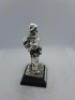 5 x Royal Hampshire & English Minitures Pewter & Silver Plated Figures, See Description for more information. - 9