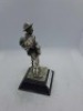 5 x Royal Hampshire & English Minitures Pewter & Silver Plated Figures, See Description for more information. - 2