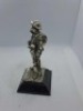 5 x Royal Hampshire & English Minitures Pewter & Silver Plated Figures, See Description for more information. - 3