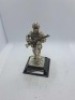 5 x Royal Hampshire & English Minitures Pewter & Silver Plated Figures, See Description for more information.