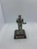 5 x Royal Hampshire & English Minitures Pewter & Silver Plated Figures, See Description for more information. - 4
