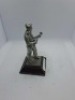 5 x Royal Hampshire & English Minitures Pewter & Silver Plated Figures, See Description for more information. - 5