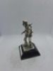 5 x Royal Hampshire & English Minitures Pewter & Silver Plated Figures, See Description for more information. - 12