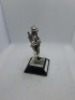 5 x Royal Hampshire & English Minitures Pewter & Silver Plated Figures, See Description for more information. - 5
