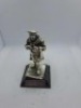 5 x Royal Hampshire & English Minitures Pewter & Silver Plated Figures, See Description for more information. - 7