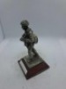 5 x Royal Hampshire & English Minitures Pewter & Silver Plated Figures, See Description for more information. - 15