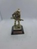 5 x Royal Hampshire & English Minitures Pewter & Silver Plated Figures, See Description for more information. - 6