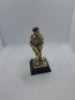5 x Royal Hampshire & English Minitures Pewter & Silver Plated Figures, See Description for more information.