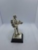 5 x Royal Hampshire & English Minitures Pewter & Silver Plated Figures, See Description for more information. - 5