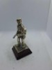 5 x Royal Hampshire & English Minitures Pewter & Silver Plated Figures, See Description for more information. - 15