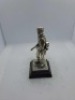 5 x Royal Hampshire & English Minitures Pewter & Silver Plated Figures, See Description for more information. - 9