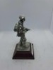 5 x Royal Hampshire & English Minitures Pewter & Silver Plated Figures, See Description for more information. - 17