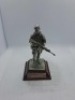 5 x Royal Hampshire & English Minitures Pewter & Silver Plated Figures, See Description for more information.