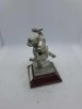 5 x Royal Hampshire & English Minitures Pewter & Silver Plated Figures, See Description for more information. - 9