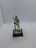 5 x Royal Hampshire & English Minitures Pewter & Silver Plated Figures, See Description for more information. - 13