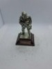 5 x Royal Hampshire & English Minitures Pewter & Silver Plated Figures, See Description for more information.