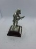 5 x Royal Hampshire & English Minitures Pewter & Silver Plated Figures, See Description for more information. - 2