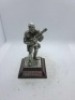 5 x Royal Hampshire & English Minitures Pewter & Silver Plated Figures, See Description for more information. - 4
