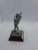 5 x Royal Hampshire & English Minitures Pewter & Silver Plated Figures, See Description for more information. - 5