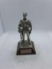 5 x Royal Hampshire & English Minitures Pewter & Silver Plated Figures, See Description for more information. - 7