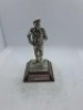 5 x Royal Hampshire & English Minitures Pewter & Silver Plated Figures, See Description for more information.