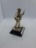 5 x Royal Hampshire & English Minitures Pewter & Silver Plated Figures, See Description for more information. - 5