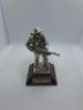 3 x Royal Hampshire & English Minitures Pewter & Silver Plated Figures, See Description for more information. - 2