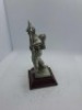 3 x Royal Hampshire & English Minitures Pewter & Silver Plated Figures, See Description for more information. - 6