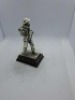 5 x Royal Hampshire & English Minitures Pewter & Silver Plated Figures, See Description for more information. - 2