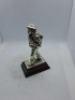 5 x Royal Hampshire & English Minitures Pewter & Silver Plated Figures, See Description for more information. - 3