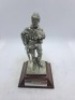 5 x Royal Hampshire & English Minitures Pewter & Silver Plated Figures, See Description for more information.