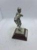 5 x Royal Hampshire & English Minitures Pewter & Silver Plated Figures, See Description for more information. - 2