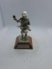 5 x Royal Hampshire & English Minitures Pewter & Silver Plated Figures, See Description for more information. - 10