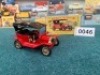 Dinky Diecast #(Pat No) 891681 Ford Zodiac in navy with red interior Unboxed - 5