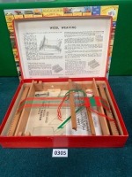4 X Vintage Toys Crafting Sets And Kitchen Pots And Pans It And Walk Weeding Set A Craft Master Oil Painting Set The World Book Of Road Model Making Mark Boyd Stainless Copper Pots And Pans Set And A Spears Games Weaving Loom (Ref PA305)