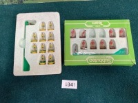 2 X Subbuteo Table Soccer Teams C 100 Roma Appears Incomplete And Norwich City 1970s (Ref PA341)
