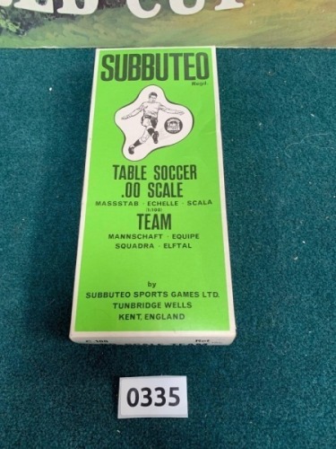 Subbuteo Team Table Soccer C.100 Tottenham Hotspur, England, Ref 154 80-83 (Ref PA335)