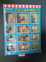 2 X Blue Box Animals Comprising Of Blue Box #77294 Zoo Animals In Box And Blue Box #6001 Educational Zoo In Box Copies Of Britains (Ref PA787)