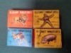 Marx Toys Elegant Miniatures Figurine Toys With Original Box A Collection Of 4 Animals Including Nr 136 Gorilla, Nr 38 Hippopotamus Nr 122 Lion And Nr 129 Kangaroo (Ref PA865)